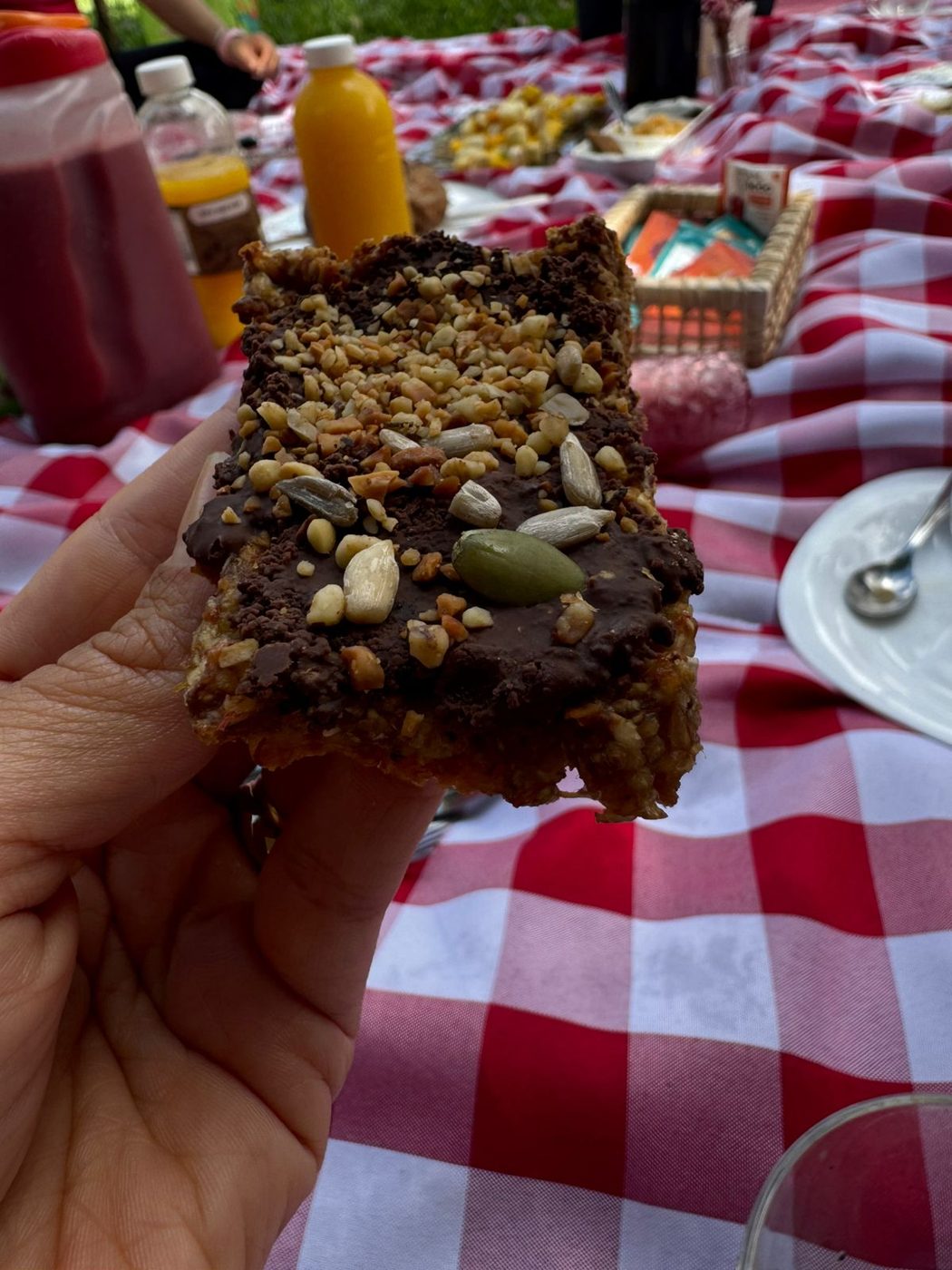 Barrinha caseira de granola